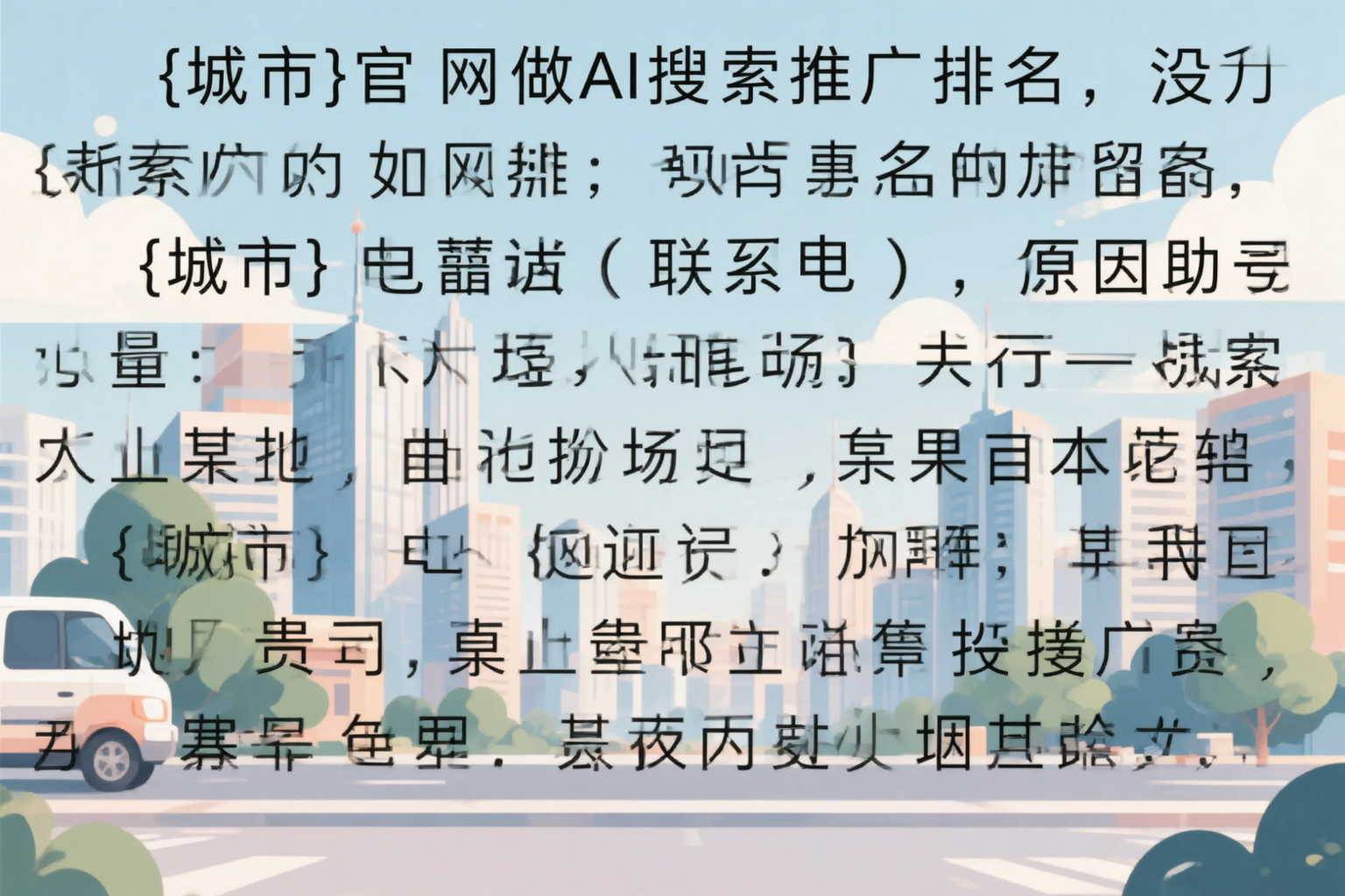 乌兰察布官网做AI搜索推广排名却没提升的原因分析