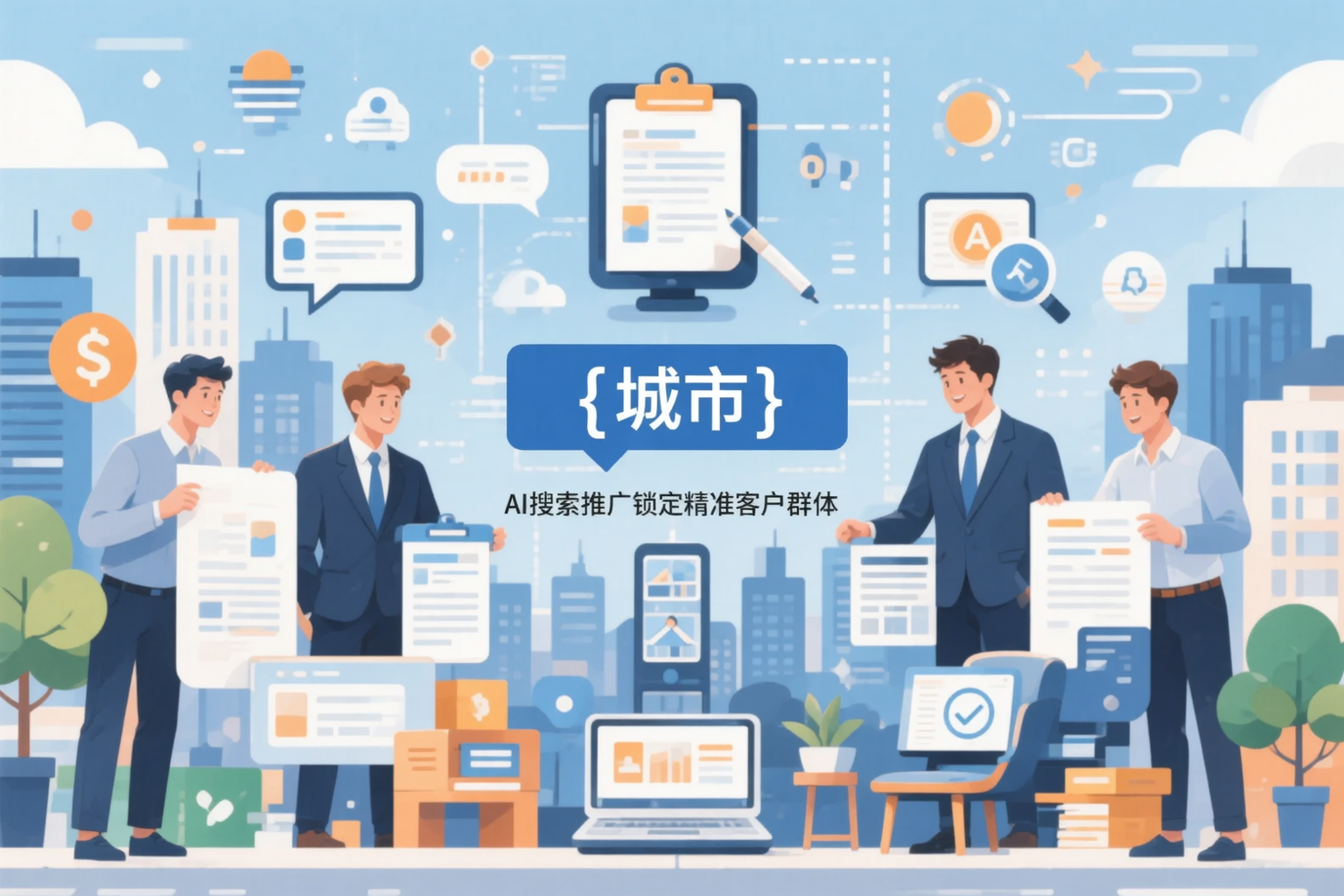 乌兰察布公司如何用AI搜索推广锁定精准客户群体
