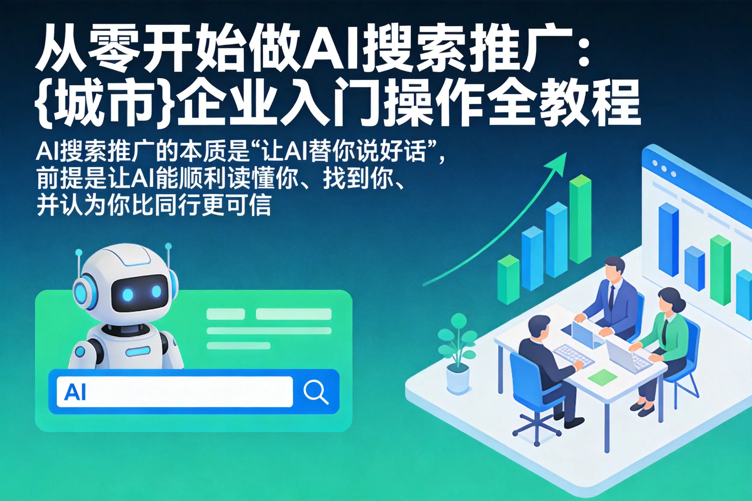 从零开始做AI搜索推广:乌兰察布企业入门操作全教程