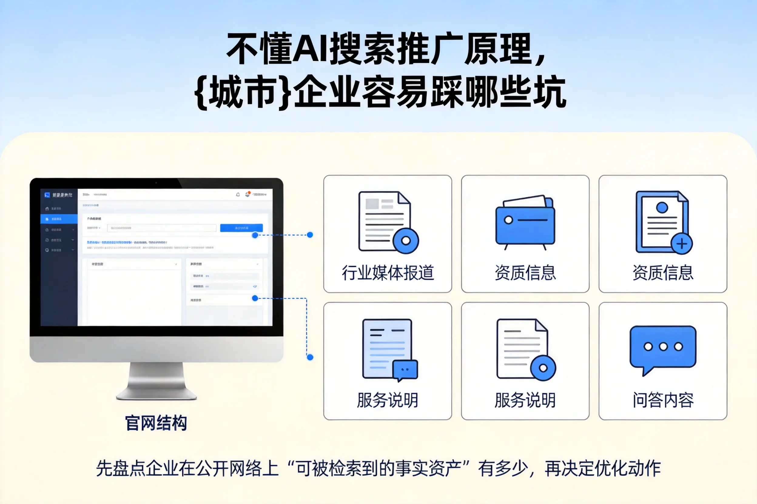 不懂AI搜索推广原理，乌兰察布企业容易踩哪些坑