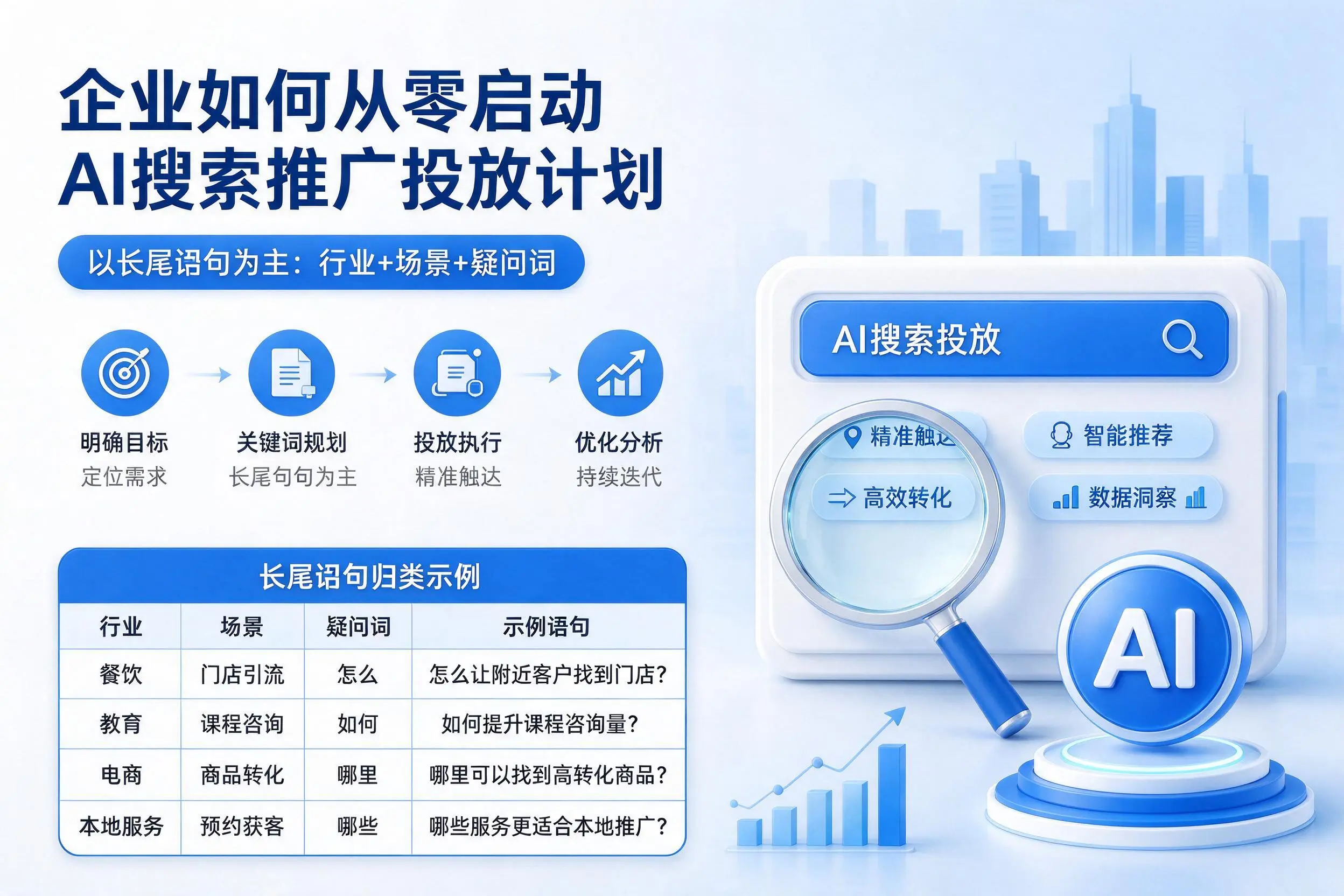 乌兰察布企业如何从零启动AI搜索推广投放计划